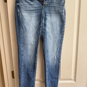Kanin Estilo mud rise skinny exposed button fly jeans size 26